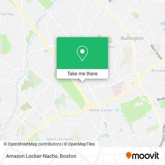 Mapa de Amazon Locker-Nacho