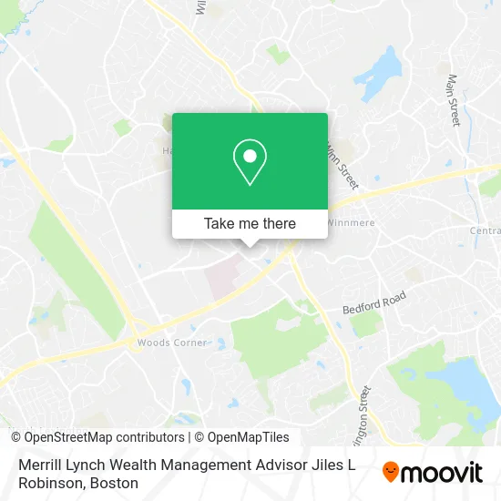 Merrill Lynch Wealth Management Advisor Jiles L Robinson map