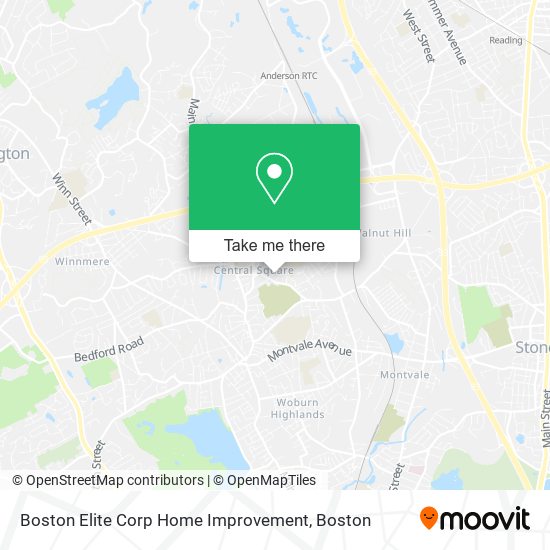 Boston Elite Corp Home Improvement map