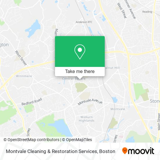 Mapa de Montvale Cleaning & Restoration Services