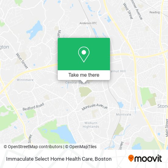 Immaculate Select Home Health Care map