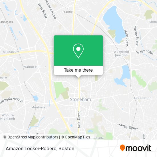 Amazon Locker-Robero map