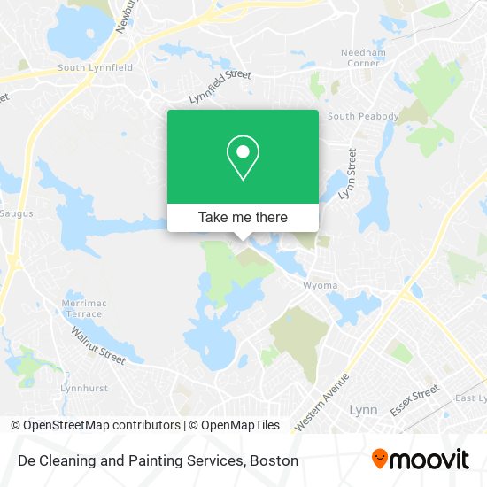 De Cleaning and Painting Services map