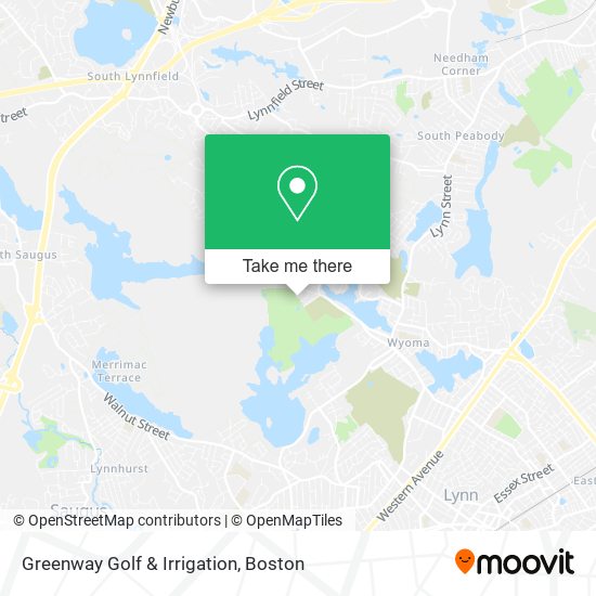 Greenway Golf & Irrigation map