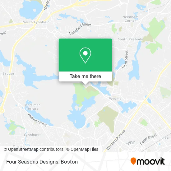 Four Seasons Designs map