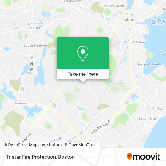 Tristar Fire Protection map