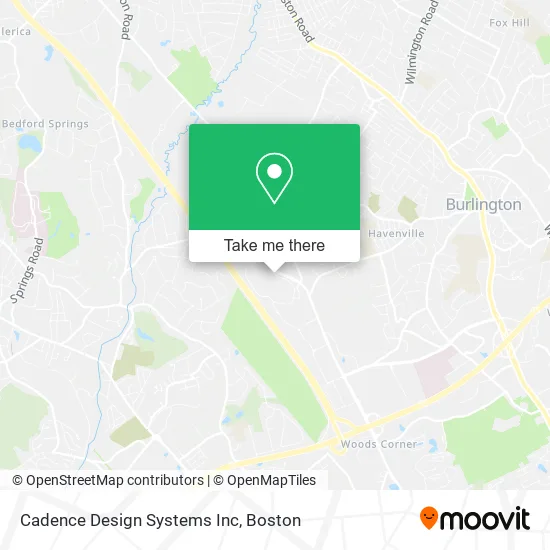 Cadence Design Systems Inc map