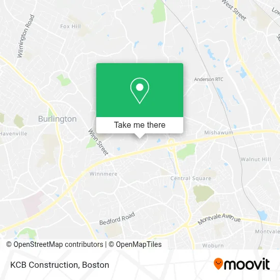 KCB Construction map