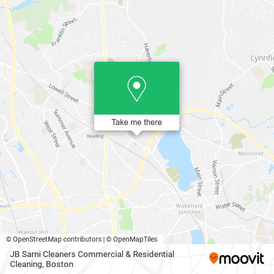 Mapa de JB Sarni Cleaners Commercial & Residential Cleaning