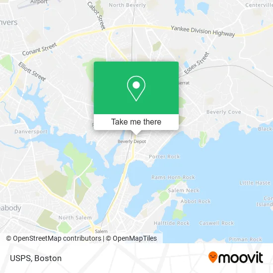 Mapa de USPS