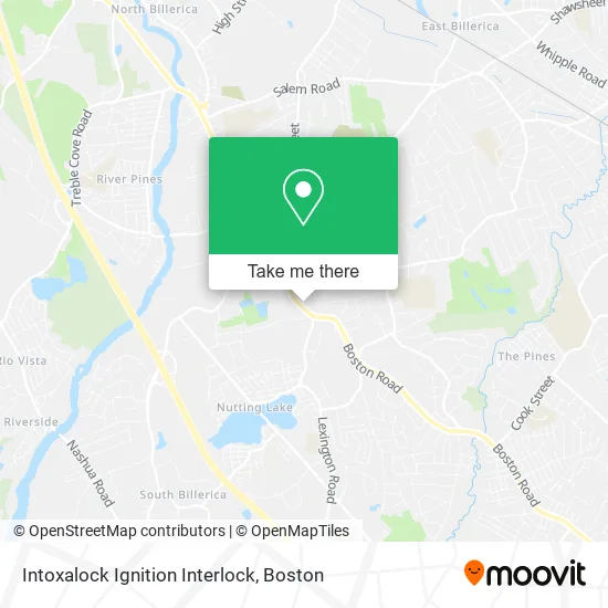 Intoxalock Ignition Interlock map