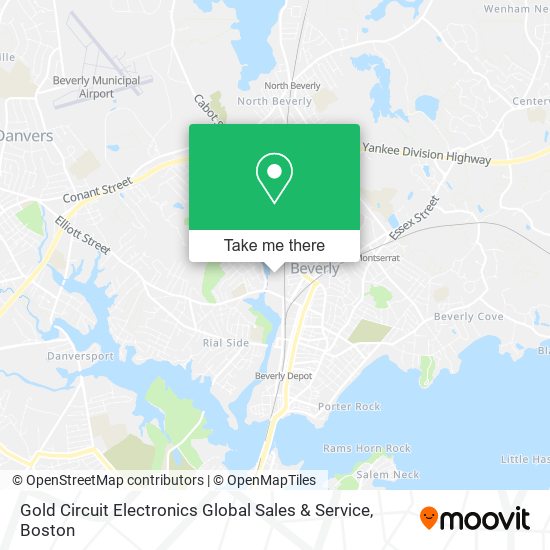 Gold Circuit Electronics Global Sales & Service map