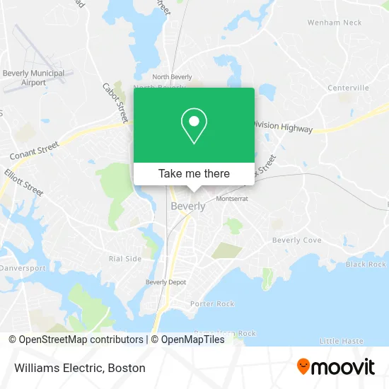 Williams Electric map