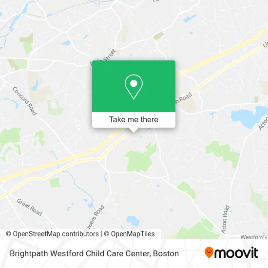 Brightpath Westford Child Care Center map