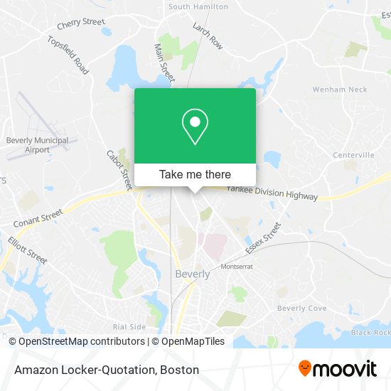 Mapa de Amazon Locker-Quotation