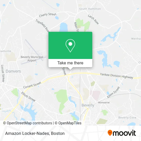 Amazon Locker-Nades map