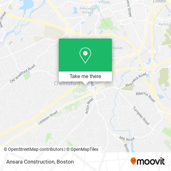 Ansara Construction map