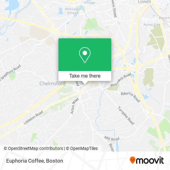 Euphoria Coffee map