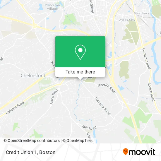 Credit Union 1 map