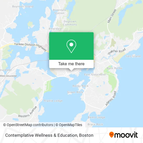 Contemplative Wellness & Education map