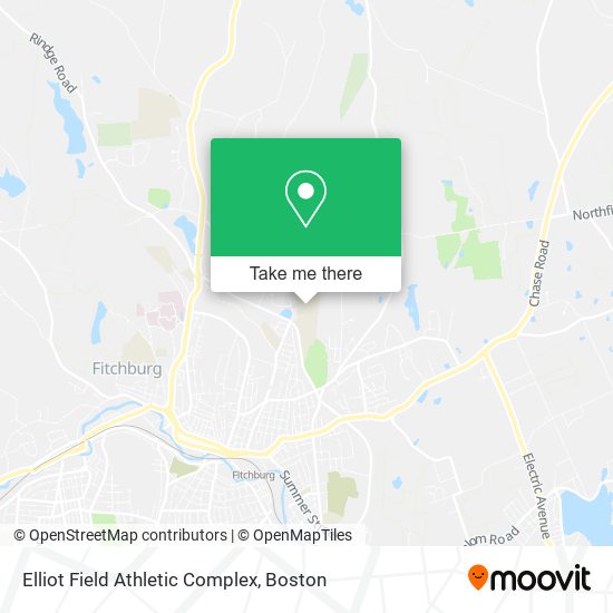Mapa de Elliot Field Athletic Complex