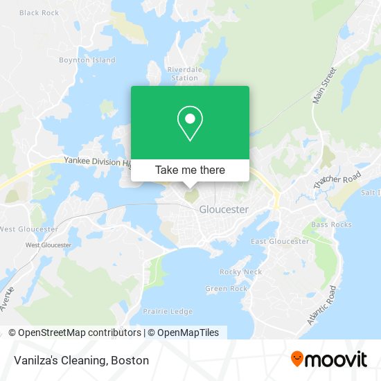 Vanilza's Cleaning map