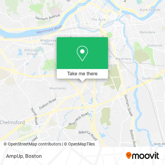AmpUp map