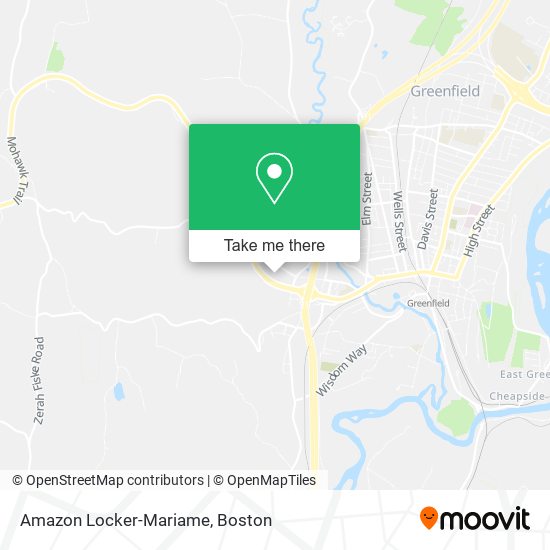 Amazon Locker-Mariame map