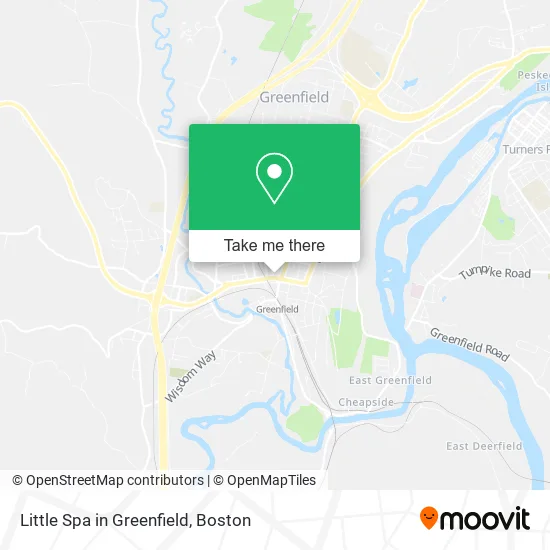 Mapa de Little Spa in Greenfield