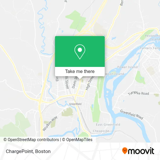 ChargePoint map