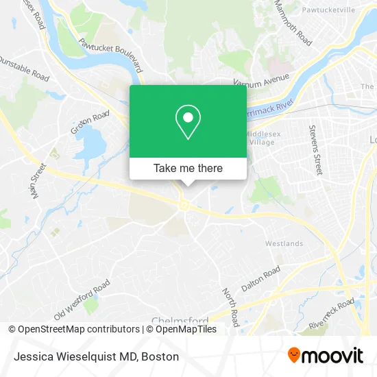 Mapa de Jessica Wieselquist MD