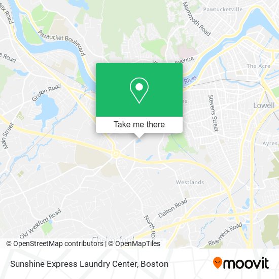 Sunshine Express Laundry Center map