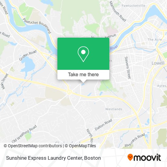 Mapa de Sunshine Express Laundry Center