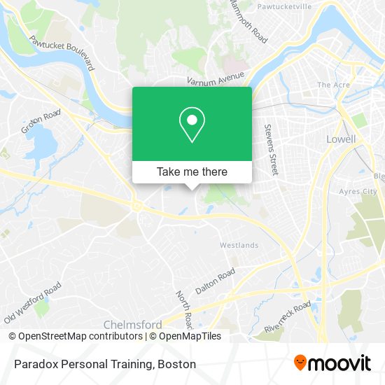 Mapa de Paradox Personal Training