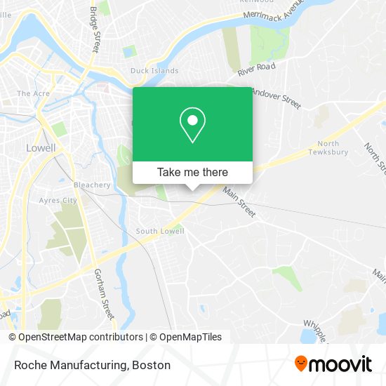 Mapa de Roche Manufacturing