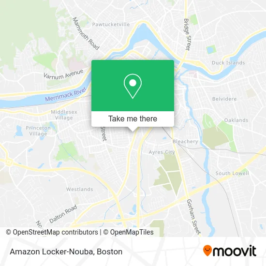 Amazon Locker-Nouba map