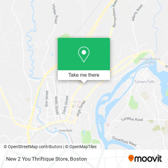 New 2 You Thriftique Store map