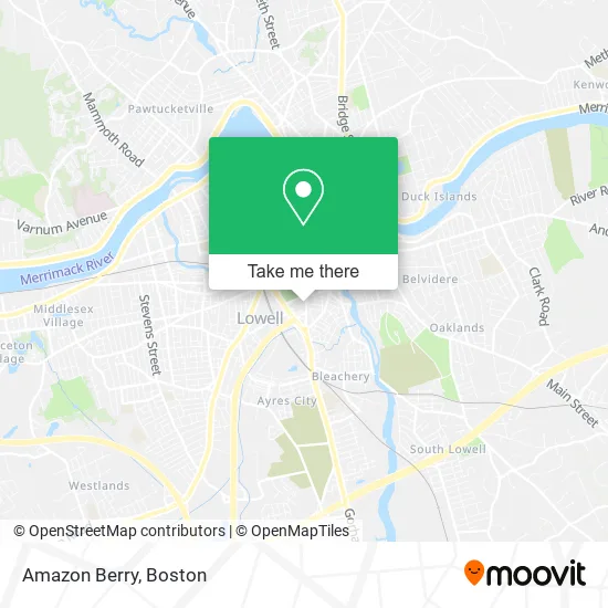 Amazon Berry map