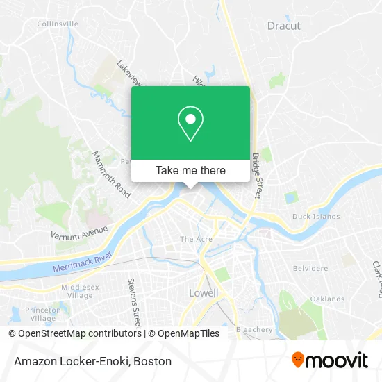 Amazon Locker-Enoki map