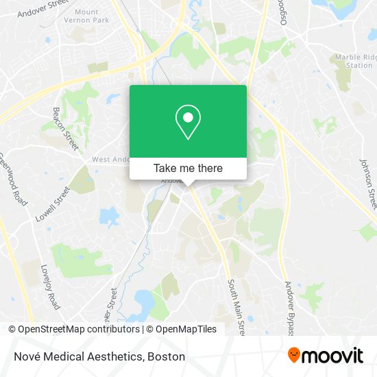 Mapa de Nové Medical Aesthetics