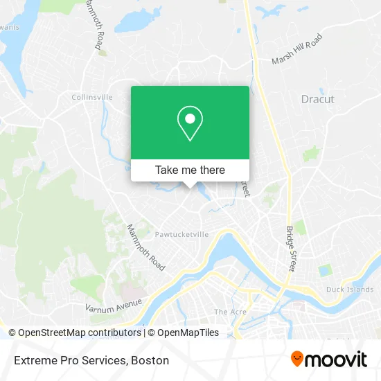 Extreme Pro Services map
