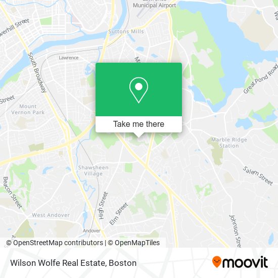 Wilson Wolfe Real Estate map