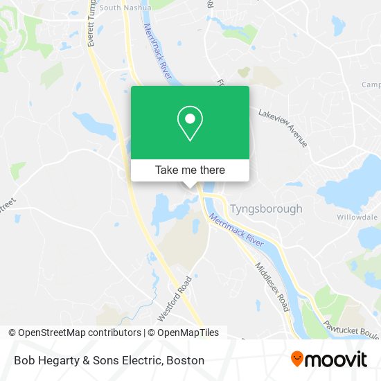 Mapa de Bob Hegarty & Sons Electric