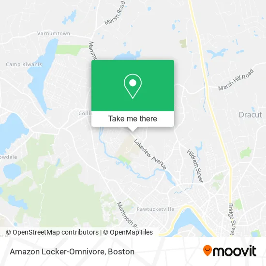 Amazon Locker-Omnivore map