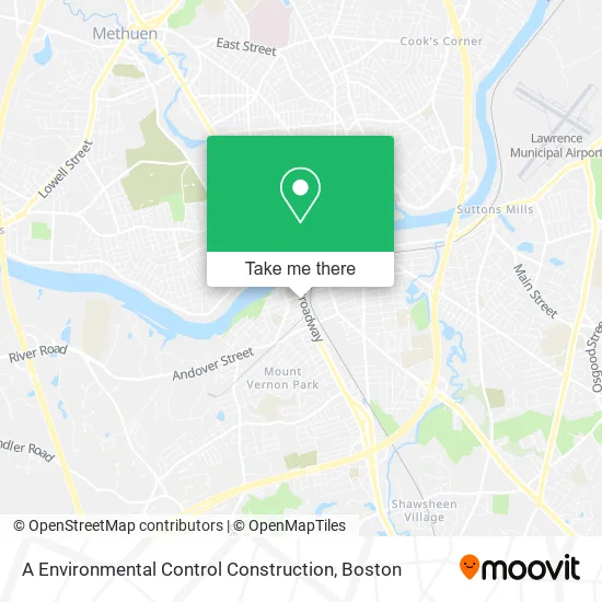 A Environmental Control Construction map