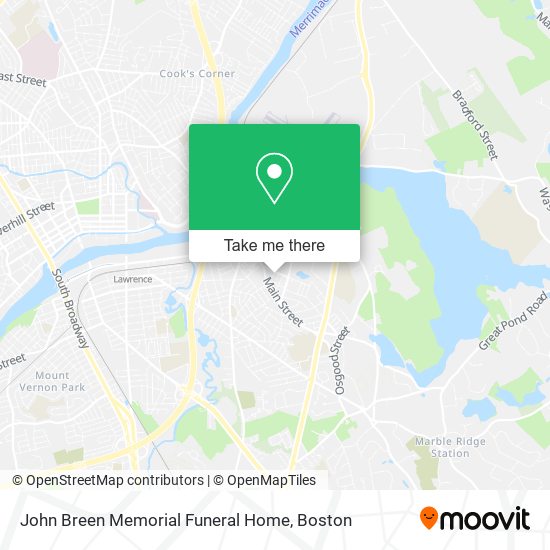 Mapa de John Breen Memorial Funeral Home