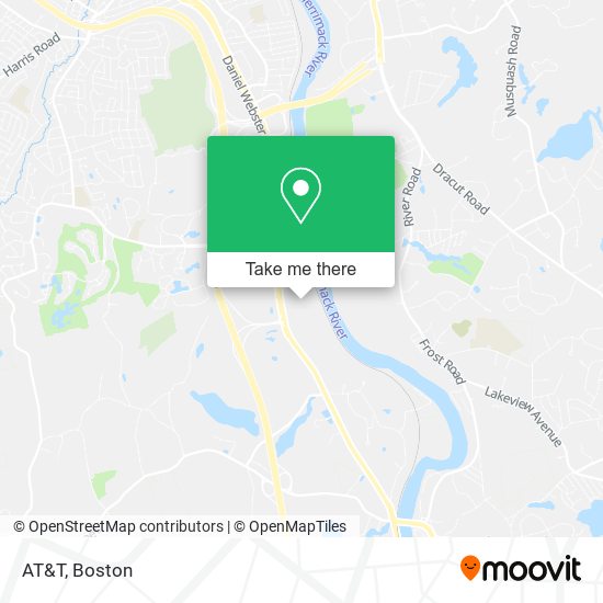 AT&T map