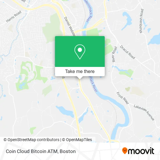 Coin Cloud Bitcoin ATM map