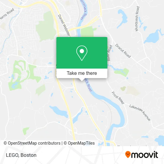 LEGO map