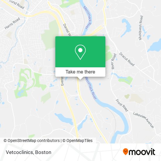 Vetcoclinics map